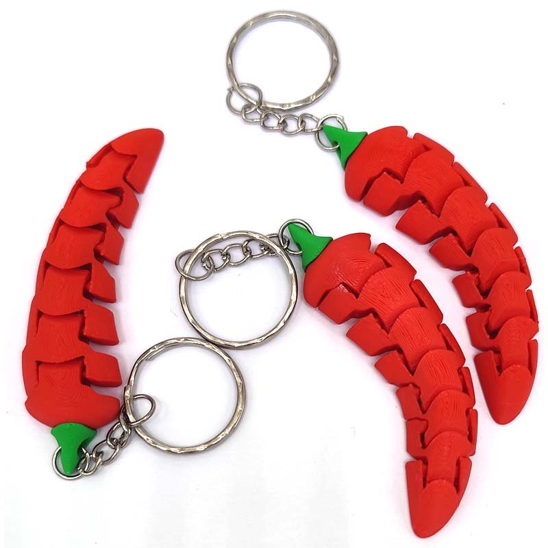 Llavero Jalapeño Impresión 3D